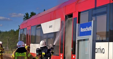 Pożary w Rosochatce i Dębicy. Spłonęły SA106 i SD85