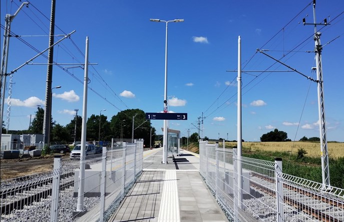 PLK zakończyła prace między Ostrowem Wielkopolskim a Grabownem. Dzięki KPO 
