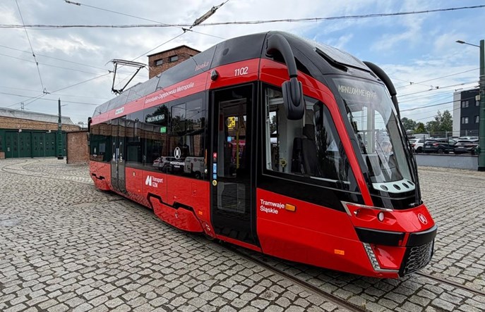 Pierwszy nowy tramwaj Modertransu dla Tramwajów Śląskich zaprezentowany