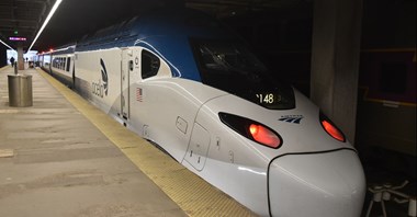 USA. Amtrak podwaja liczbę pociągów Acela do Waszyngtonu