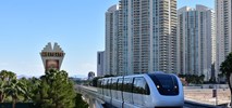 Monorail w Las Vegas. Po jednej szynie przez stolicę rozrywki