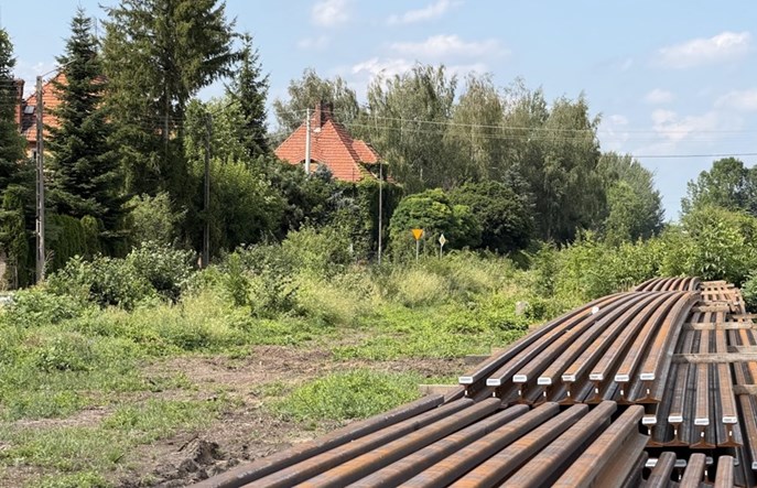 Linia 310: Trwają prace na odcinku Łagiewniki – Kobierzyce