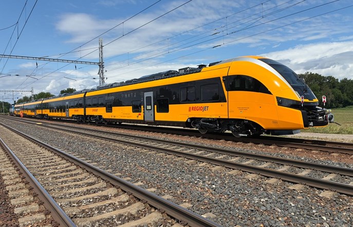 PESA. Drugi pociąg na 200 km/h dla RegioJet już na testach