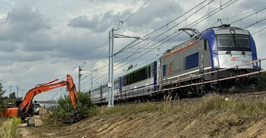 PKP PLK zaczęła budowę stacji Biała Rawska na CMK
