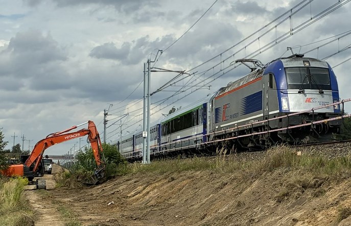 PKP PLK zaczęła budowę stacji Biała Rawska na CMK