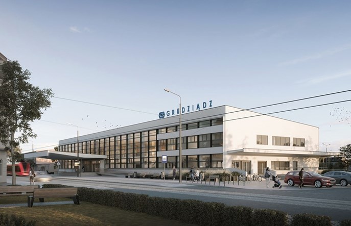Rusza przebudowa dworca z funkcją ochrony ludności w Grudziądzu 