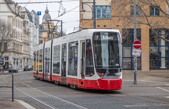 Halle (Saale) wstrzymuje odbiory tramwajów Stadlera przez problemy             