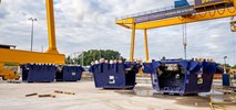 Montaż maszyny TBM pod tunel KDP w Łodzi postępuje