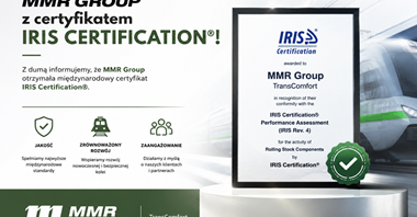 MMR Group TransComfort ponownie z certyfikatem IRIS