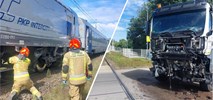Jastrowie. Zderzenie ciężarówki i pociągu dalekobieżnego – w środku prawie pół tysiąca pasażerów
