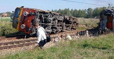 IC Koziołek zderzył się z ciężarówką!