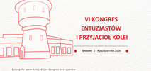 Kolejowy weekend, którego nie można przegapić. Ruszyły zapisy na Kongres Entuzjastów i Przyjaciół Kolei w Gnieźnie