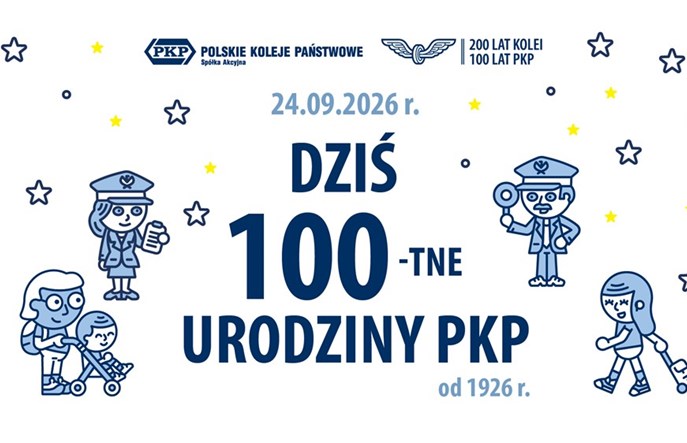 PKP: od 100 lat łączymy ludzi, miejsca i historie