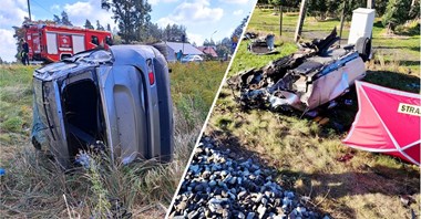 Sobolewo i Kopydłów. Seria niedzielnych zdarzeń na niestrzeżonych przejazdach kolejowych