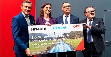 Hitachi Rail z kontraktem na cyfryzację austriackiej kolei. Umowa z ÖBB warta 1,3 mld euro