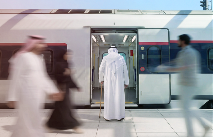 Etihad Rail już obsługuje Dubaj. Pociągi połączyły miasto z Abu Zabi 