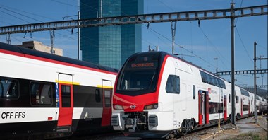 Stadler dostarczył 60 pociągów piętrowych dla Kolei Szwajcarskich