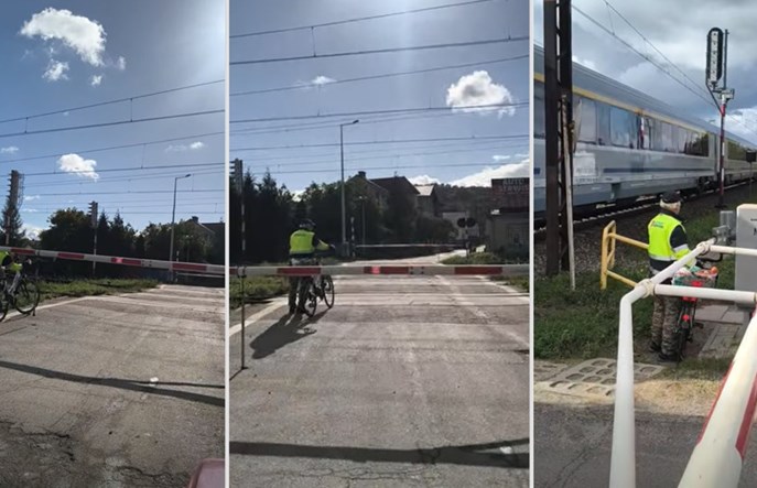 Gdynia. Rowerzysta za rogatkami, do akcji wkroczył kierowca. „Popieram za odwagę” [wideo]