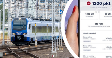 PKP Intercity: 90 tys. biletów za punkty