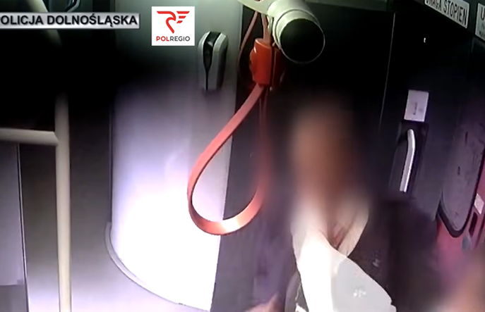 Zero tolerancji dla agresji. Sprawca ataku na kolejarza POLREGIO w rękach policji