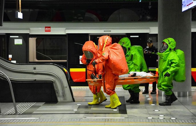 Ćwiczenia antyterrorystyczne w metrze. Będą zmiany w ruchu na I i II linii