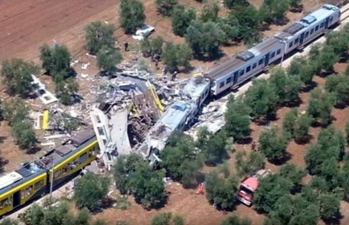 Katastrofa kolejowa we Włoszech (aktualizacja)