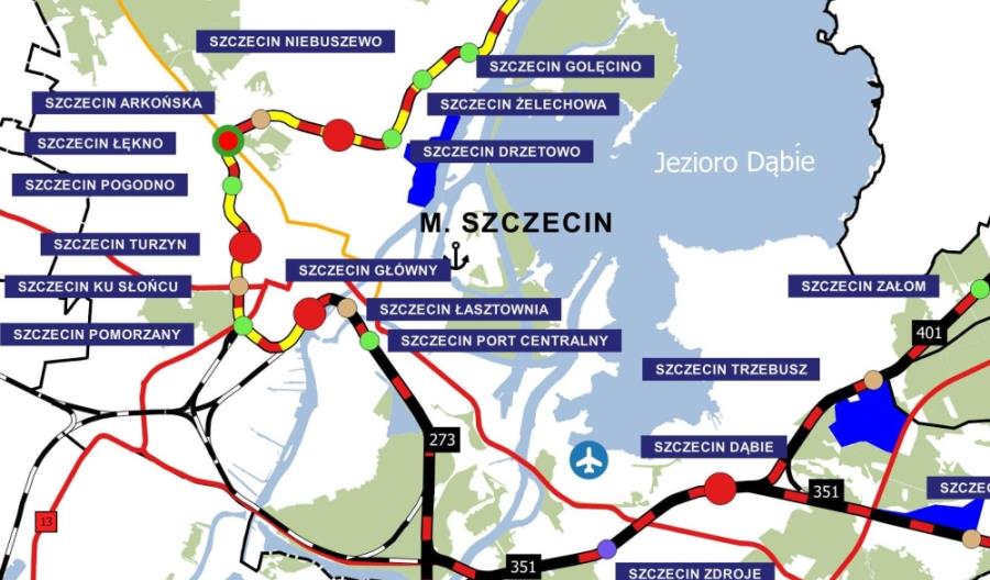 Szczecińska Kolej Metropolitalna coraz bliżej realizacji Szczecińska Kolej Metropolitalna coraz bliżej realizacji