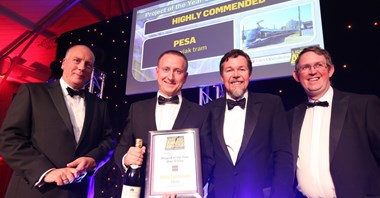 Pesa wyróżniona w Londynie za Krakowiaka 