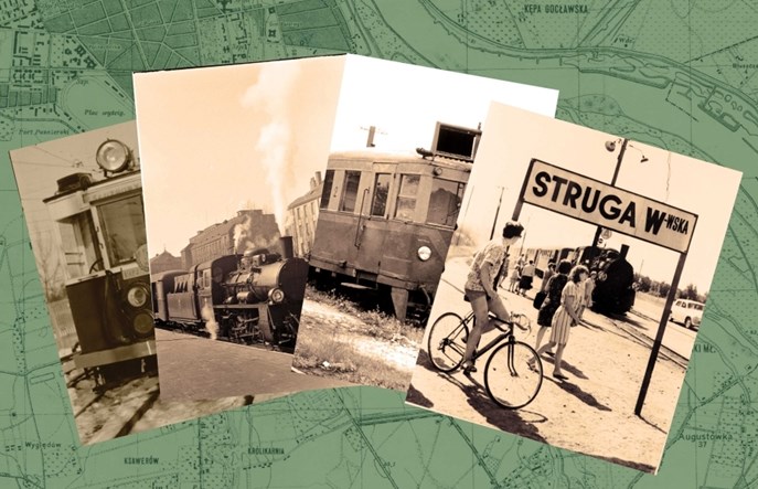 Warszawskie ciuchcie na zdjęciach