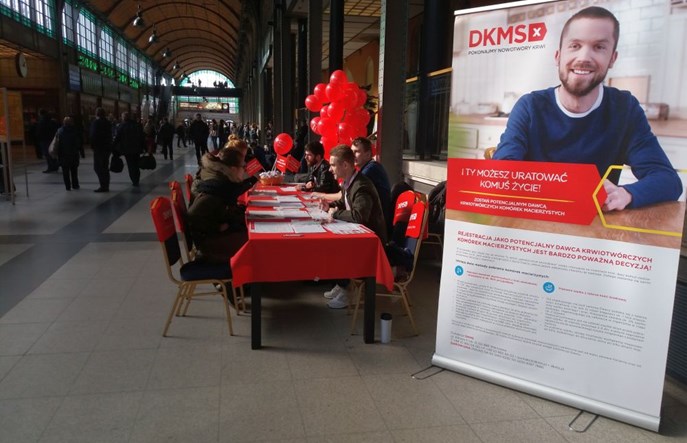 Nowi dawcy szpiku dzięki kolejarzom