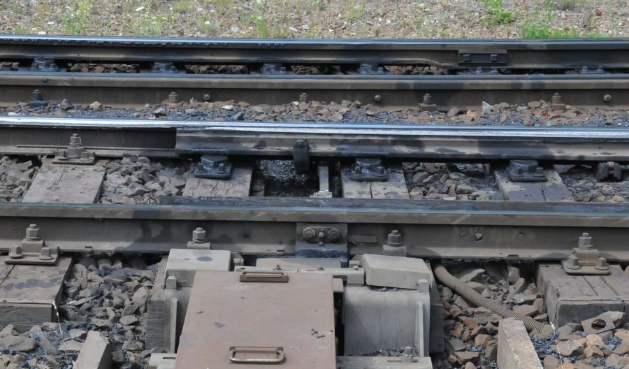 Dwa pociągi na jednym torze w Podstolicach Dwa pociągi na jednym torze w Podstolicach