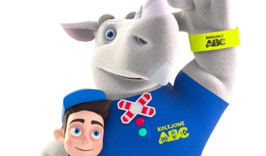 Nosorożec Rogatek bohaterem Kampanii Kolejowe ABC