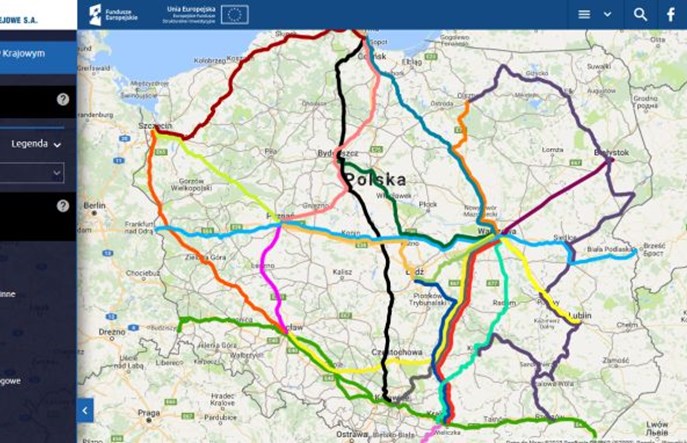 PLK uruchamia interaktywną mapę inwestycji. Wersja beta już działa
