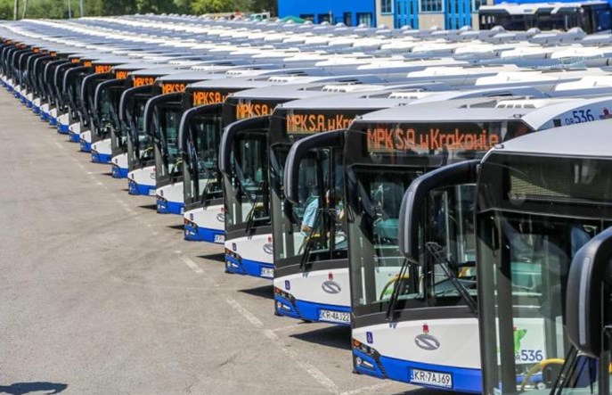 Kraków dostał 61,5 mln zł na zakup 78 autobusów