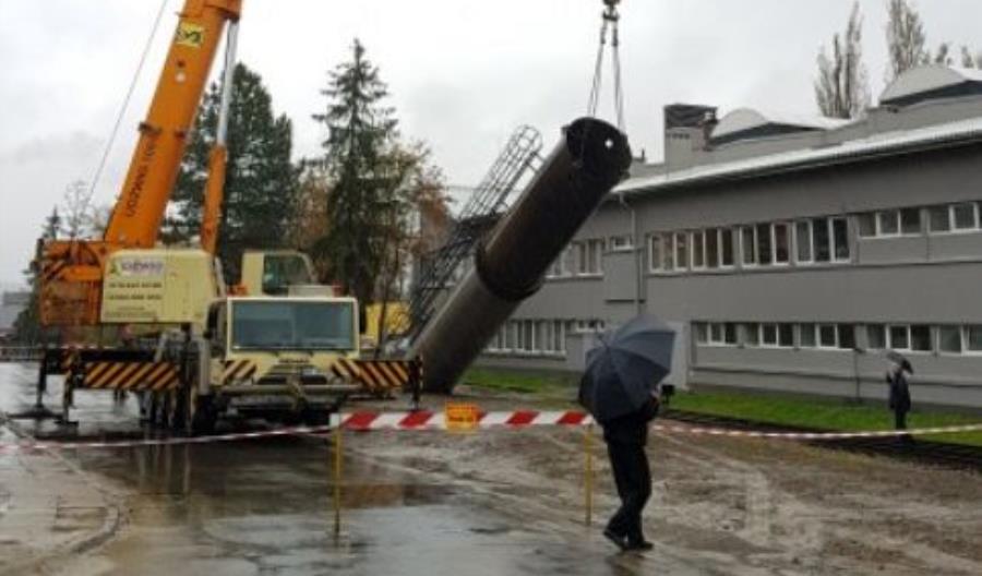 Komin zburzony, umowa podpisana. Ogrzewanie w Newagu bardziej ekologiczne Komin zburzony, umowa podpisana. Ogrzewanie w Newagu bardziej ekologiczne