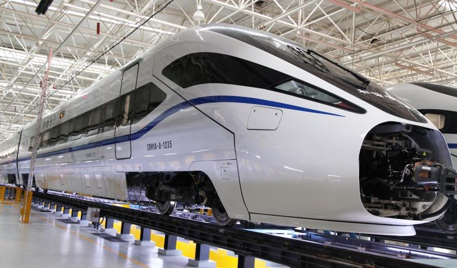 Bombardier współpracował z CRC przy produkcji 23 szybkich pociągów dla Chin