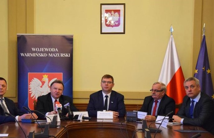 Olsztyn: Wojewoda zaprezentował plany GDDKiA i PLK