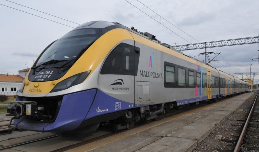 Małopolska kupi 4 nowe elektryczne pociągi z pomocą UE Małopolska kupi 4 nowe elektryczne pociągi z pomocą UE