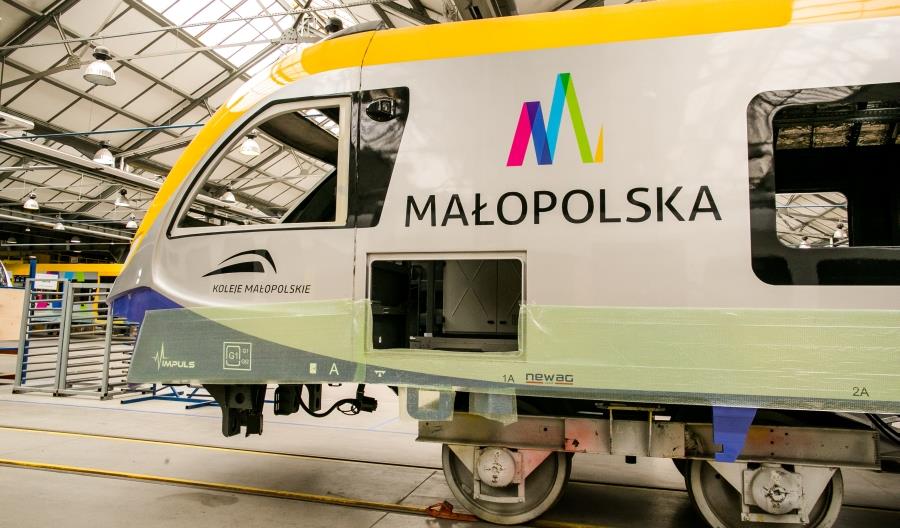 Nowe małopolskie elektryczne pociągi pojadą w ramach SKA Nowe małopolskie elektryczne pociągi pojadą w ramach SKA