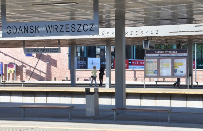 Start systemu informacji pasażerskiej w Gdańsku Wrzeszczu znów przełożony