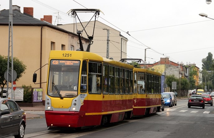 Konstantynów Ł.: Remont dwukrotnie dłuższego odcinka toru tramwajowego