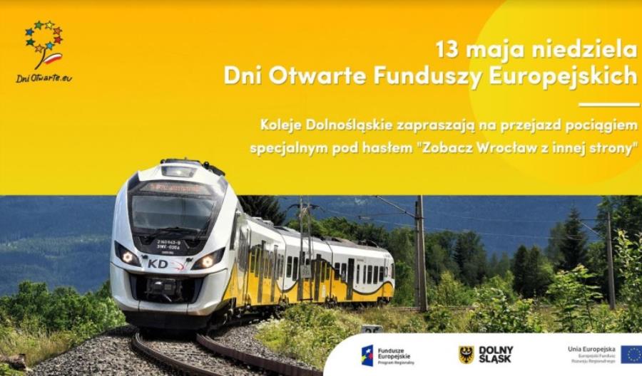 Wrocław z innej strony z Kolejami Dolnośląskimi Wrocław z innej strony z Kolejami Dolnośląskimi