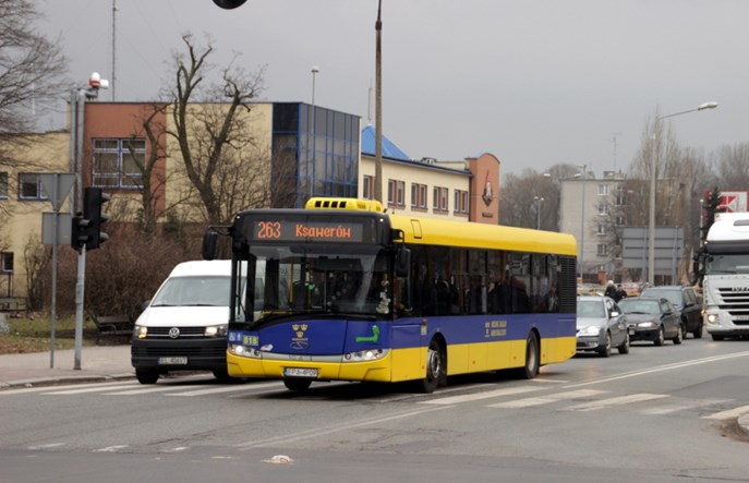 Pabianice z biletomatami Mery