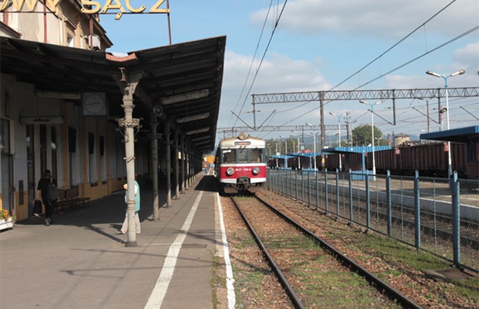 Ruszyło kolejowe wahadło na trasie Nowy Sącz – Stary Sącz