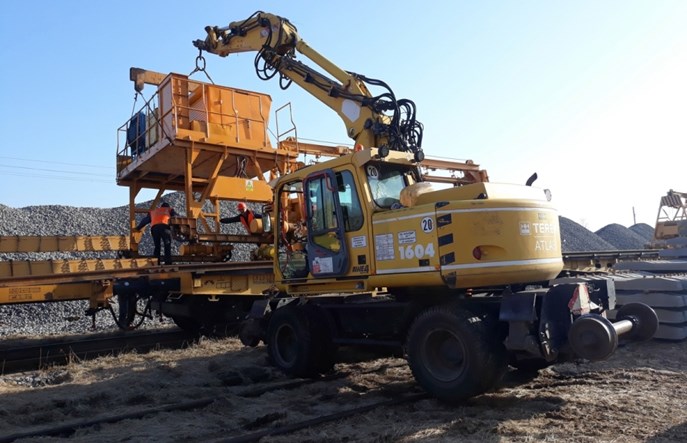 Trwają prace przy modernizacji linii 219 między Ełkiem a Piszem