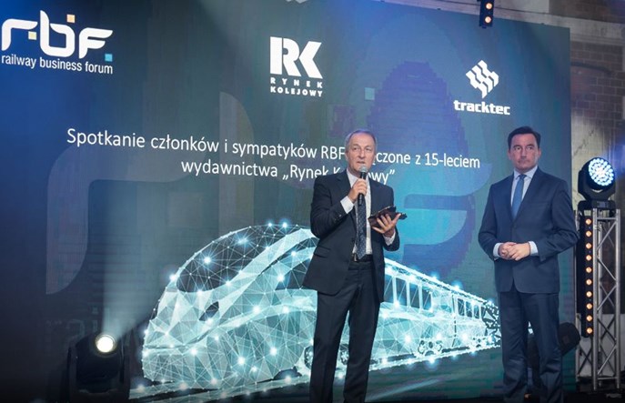 Jarosław Pawluk „Wybitną osobowością biznesu kolejowego”