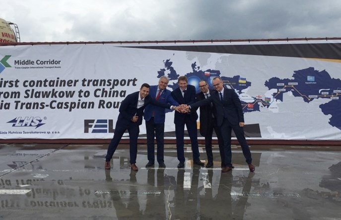 Pierwszy transport do Chin ruszył trasą transkaspijską