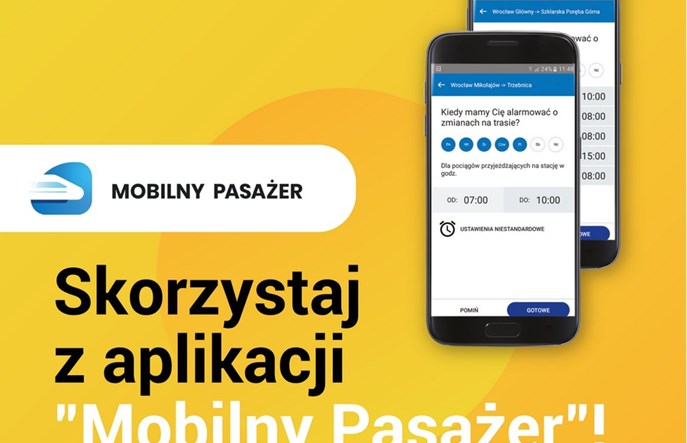 Nowa aplikacja mobilna w Kolejach Dolnośląskich