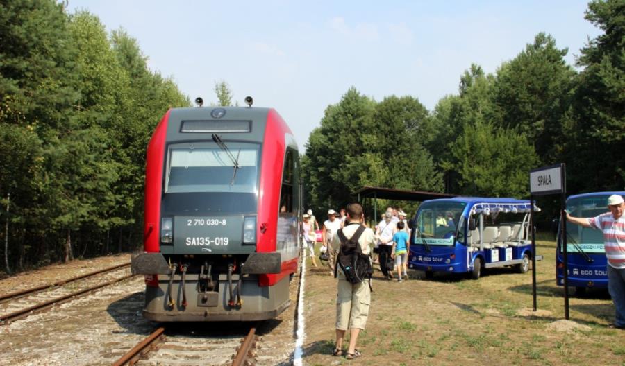 Niespodziewana inauguracja ruchu turystycznego do Spały Niespodziewana inauguracja ruchu turystycznego do Spały