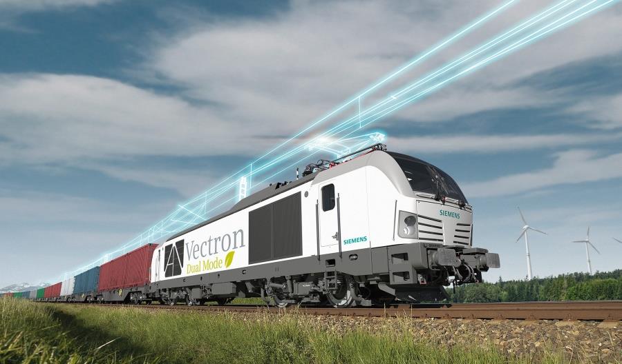 Siemens pokaże lokomotywę Vectron Dual Mode na targach Innotrans 2018 Siemens pokaże lokomotywę Vectron Dual Mode na targach Innotrans 2018